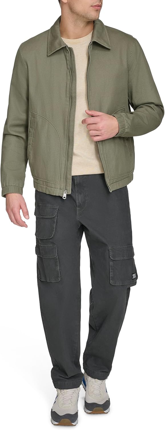 mens laydown collar cotton depot jacket 2
