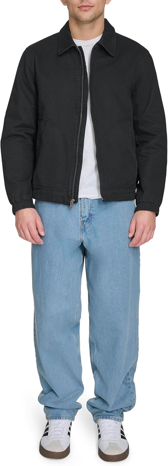 mens laydown collar cotton depot jacket