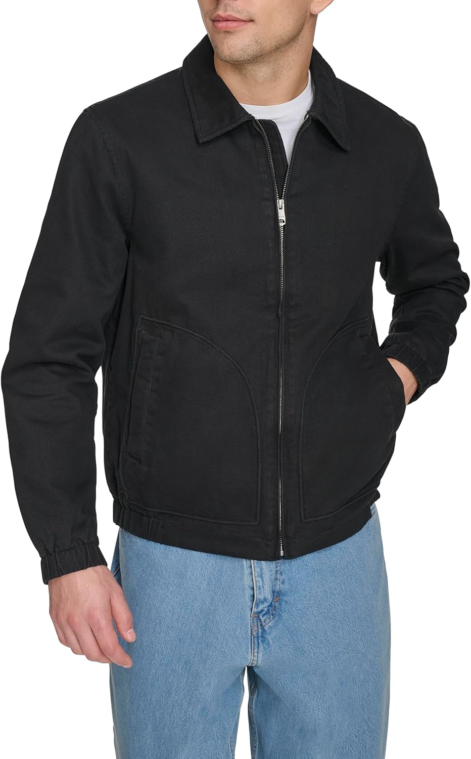 mens laydown collar cotton depot jacket